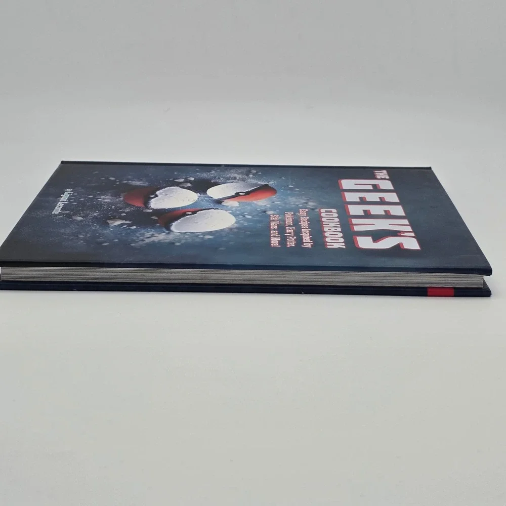 The Geek's Cookbook Hardcover Pop Culture Recipes Star Wars Harry Potter Pokemon